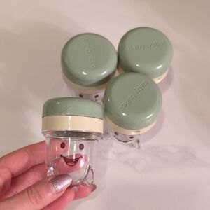 4 Baby Bullet Snack Green Storage Cups
